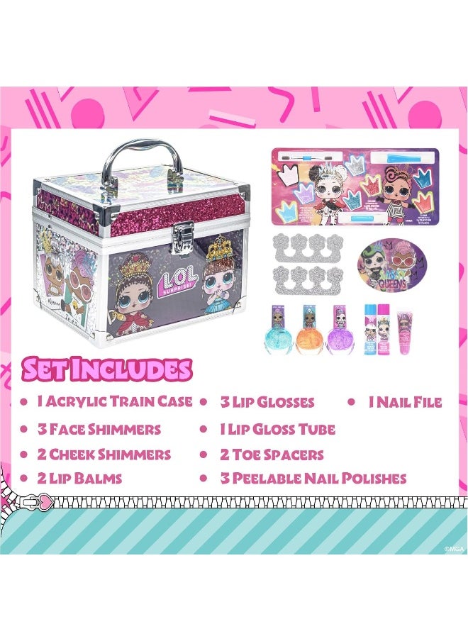 L.O.L. SURPRISE! LOL Surprise! Large Makeup Train Case Set  - Image 1