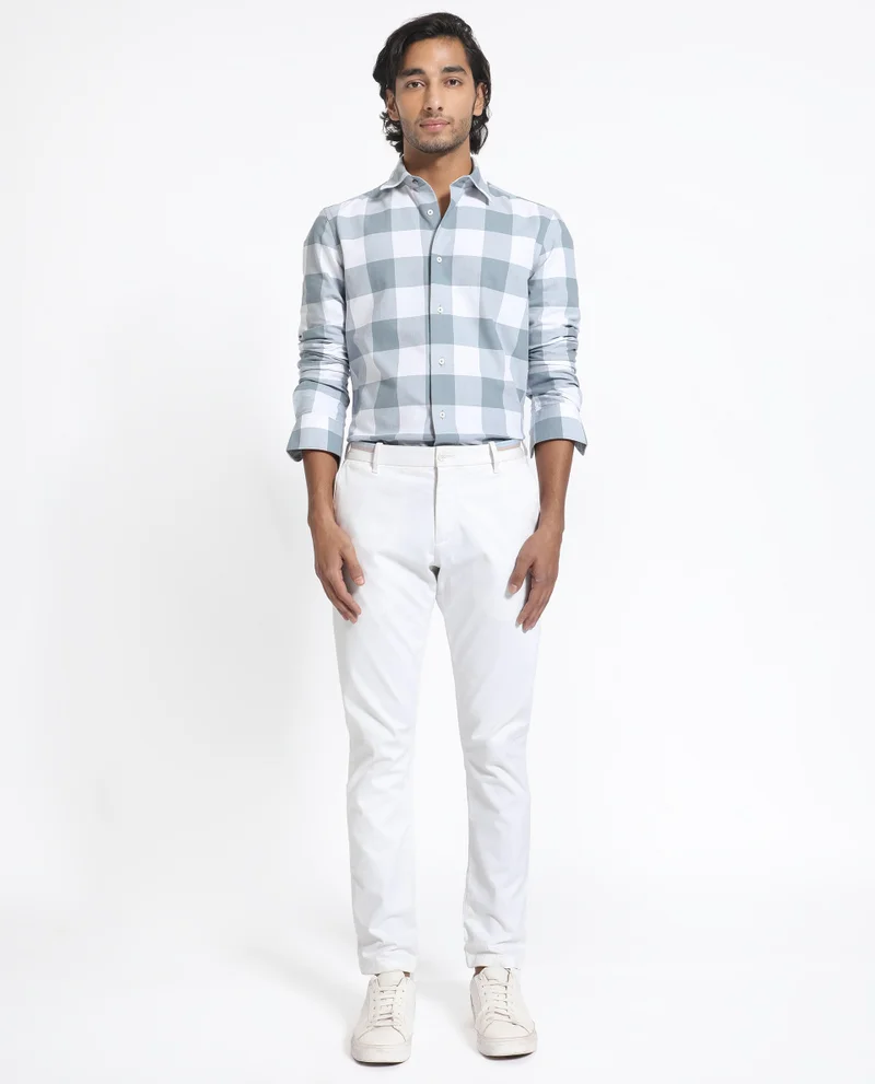 Rare Rabbit Men's Gingham Check Shirt