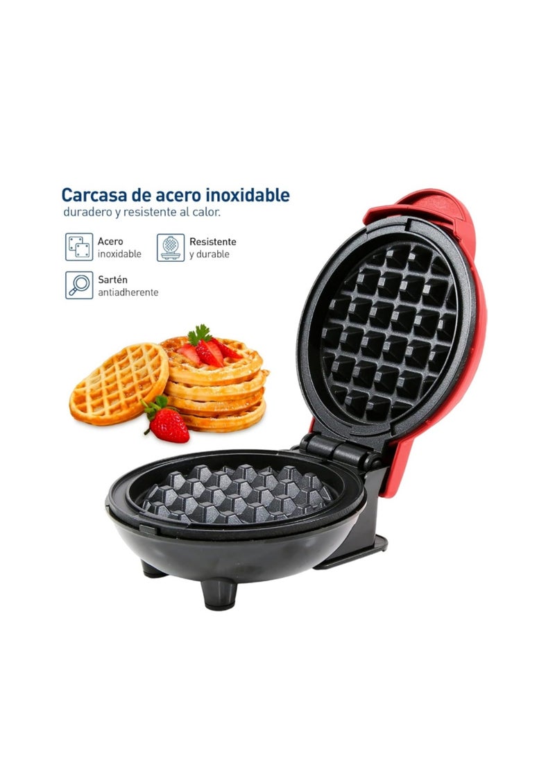 Generic - Portable Mini Waffle Maker Breakfast Machine for Home Use - Image 1