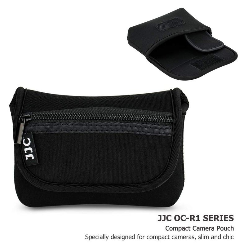 JJC Compact Camera Case Travel Pouch Sleeve for Canon G7X G9X G5X SX740 SX620 Sony ZV-1 II ZV1II ZV1 ZV-1F ZV1F RX100 VII VI VA IV Olympus TG-7 TG-6 TG-5 TG-4 Fuji XP140 XP130 XP90 Ricoh GR III & More - Image 2