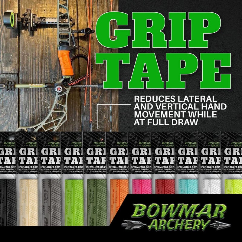 Bowmar Archery Grip Tape, Designed for Archers, Self-Adhering, Effective in Dry or Wet Conditions, Comfortable, Tacky, Easy to Install (Tan) - Image 3