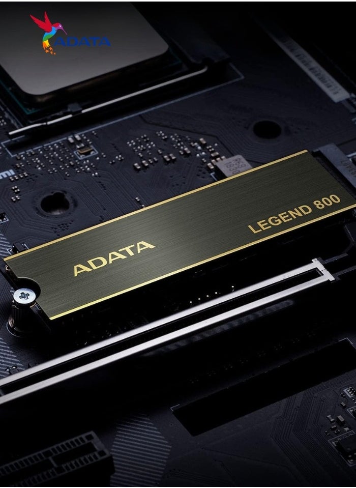 ADATA LEGEND 800 500 GB Solid State Drive NVMe SSD PCIe Gen4x4 M.2 2280 for Laptop Desktop PS5 XBOX  - Image 4