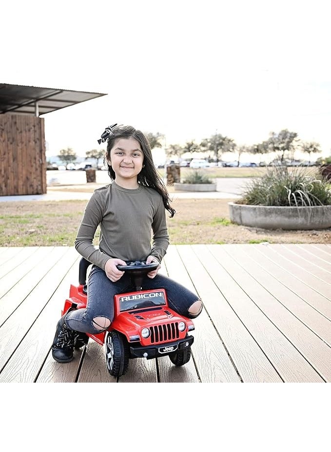 Jeep Wrangler Small Ride On - Red - Image 3