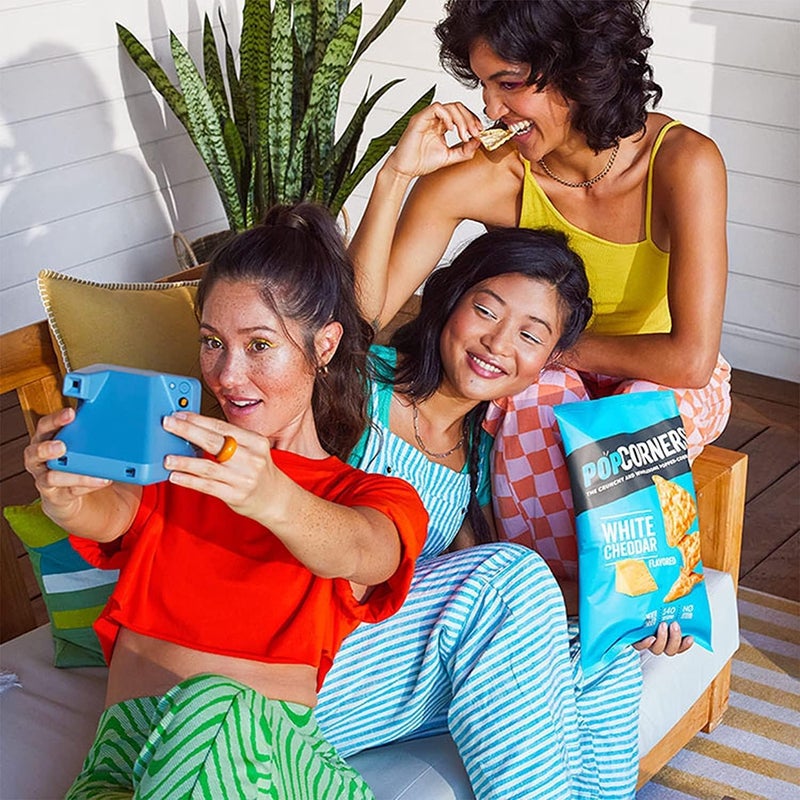 PopCorners White Cheddar Popped Corn Snacks - 20 Pack - Image 5