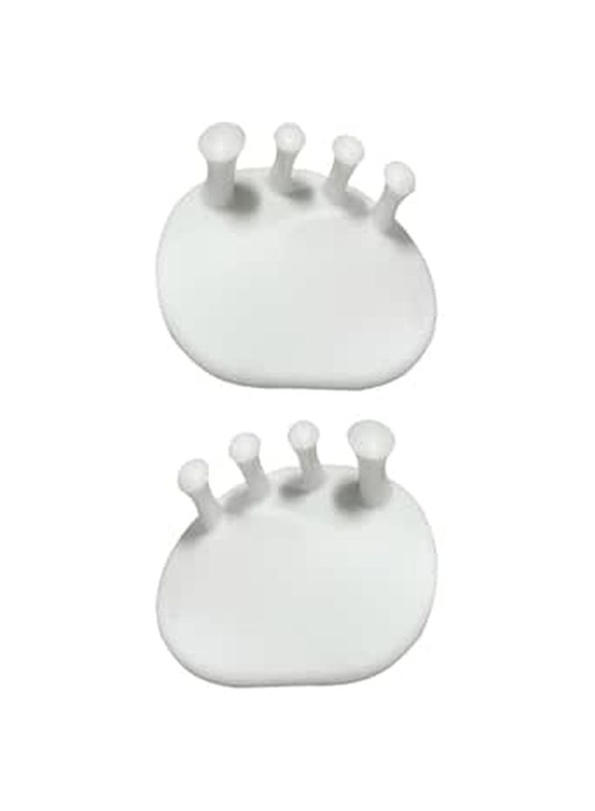 TPR Bunion Corrector Pair for Toe Straightening Foot Alignment Leg Training Comfortable Orthotic - Image 1