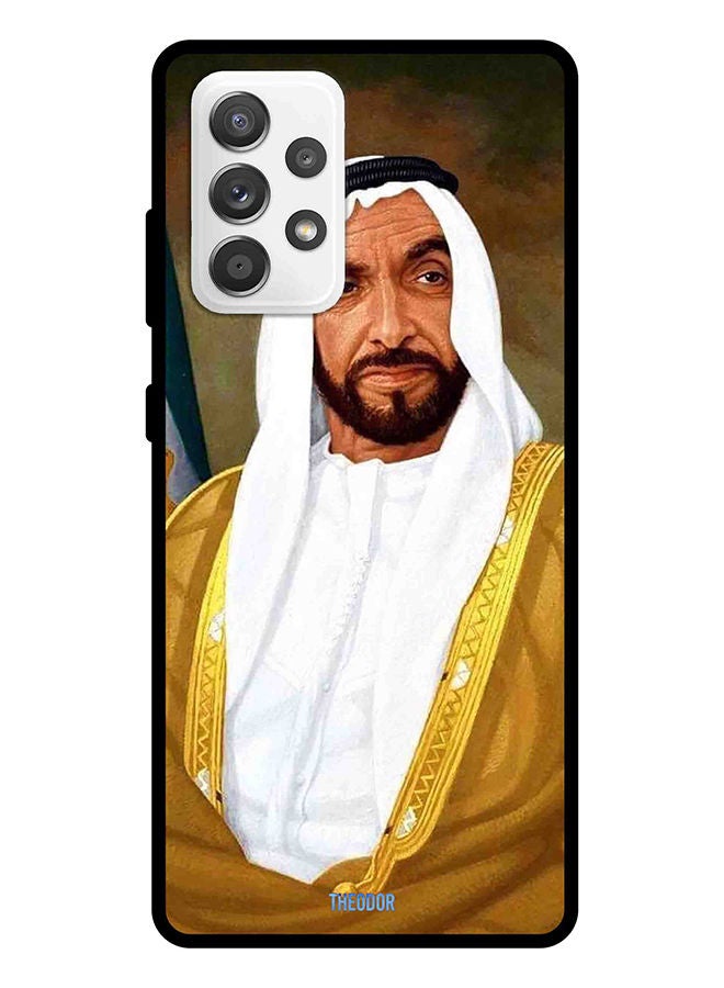 Theodor Protective Case Cover For Samsung Galaxy A52 Sheikh Zayed Painting - Image 1