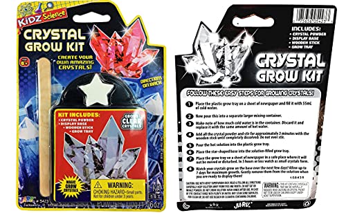 2GoodShop Grow a Crystal Kit Toy (12 Packs) DIY Science Kit for Kids, Growing Crystals, Party Favor Pinata Filler Toys in Bulk 5423-12 - Image 5