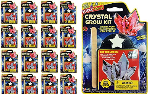 2GoodShop Grow a Crystal Kit Toy (12 Packs) DIY Science Kit for Kids, Growing Crystals, Party Favor Pinata Filler Toys in Bulk 5423-12 - Image 1