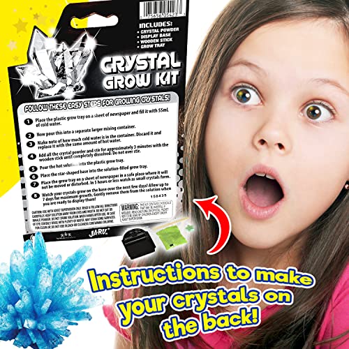 2GoodShop Grow a Crystal Kit Toy (12 Packs) DIY Science Kit for Kids, Growing Crystals, Party Favor Pinata Filler Toys in Bulk 5423-12 - Image 4