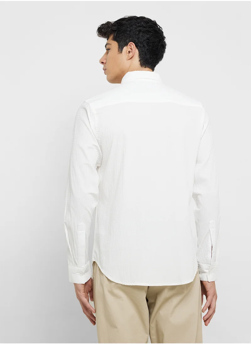 روبرت وود Casual Full Sleeve Shirt