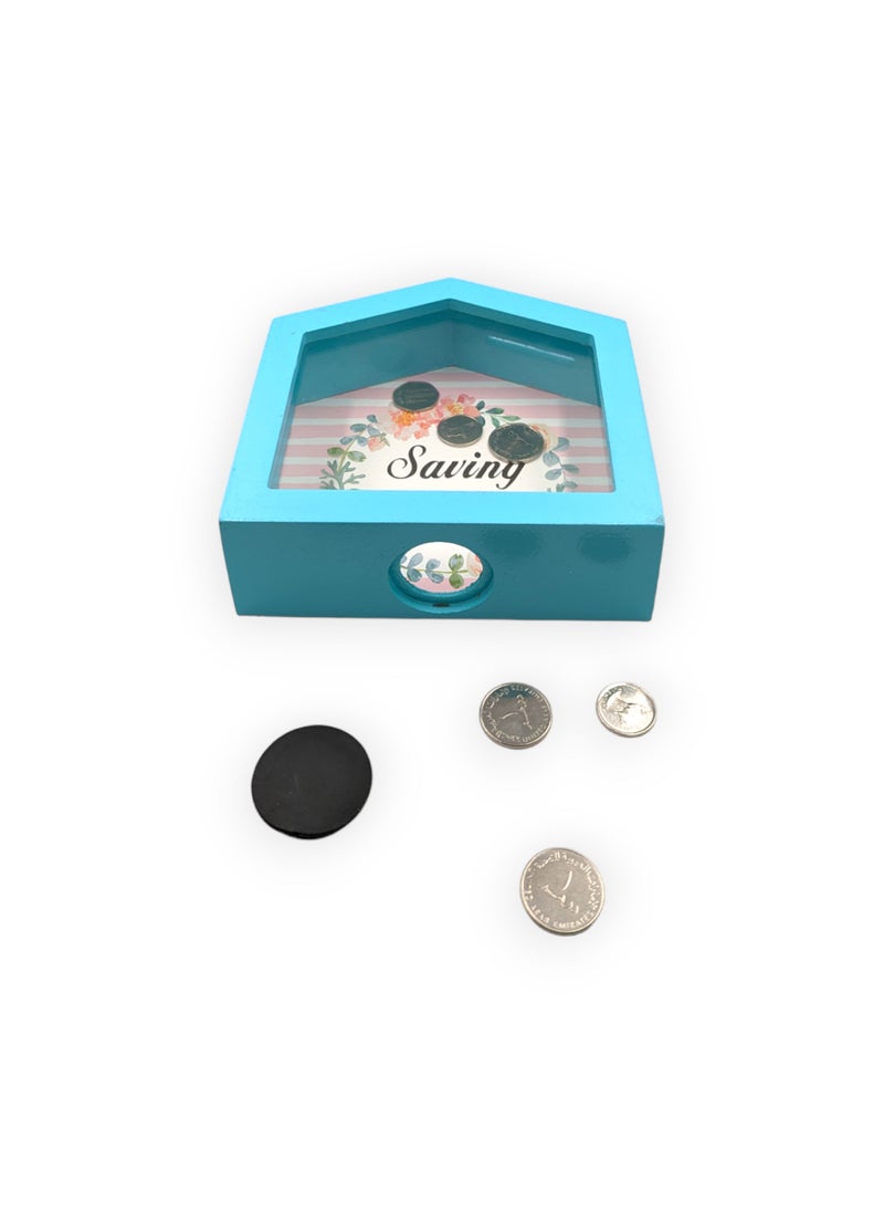 UNT Unique Wooden Money Saving Box  - Image 4