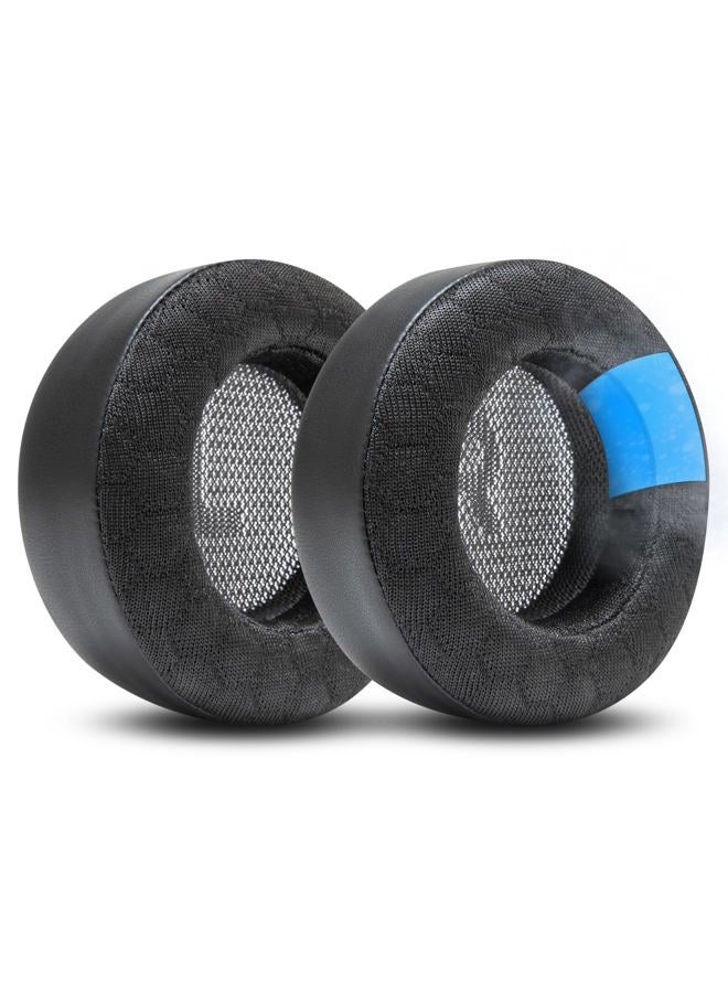 WC FreeZe Virtuoso Max - Cooling Gel Earpads for Corsair Virtuoso Max by Wicked Cushions | Enhanced Comfort, Breathable Sports Fabric & Sound Isolation | Black - Image 1