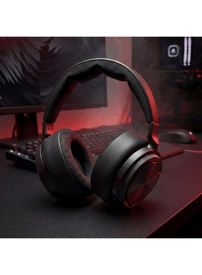 WC FreeZe Virtuoso Max - Cooling Gel Earpads for Corsair Virtuoso Max by Wicked Cushions | Enhanced Comfort, Breathable Sports Fabric & Sound Isolation | Black - Image 3