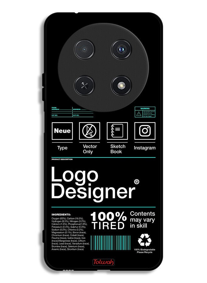 Tolwak Huawei nova 12i Protective Case Cover Logo Designer Sticker - Image 1