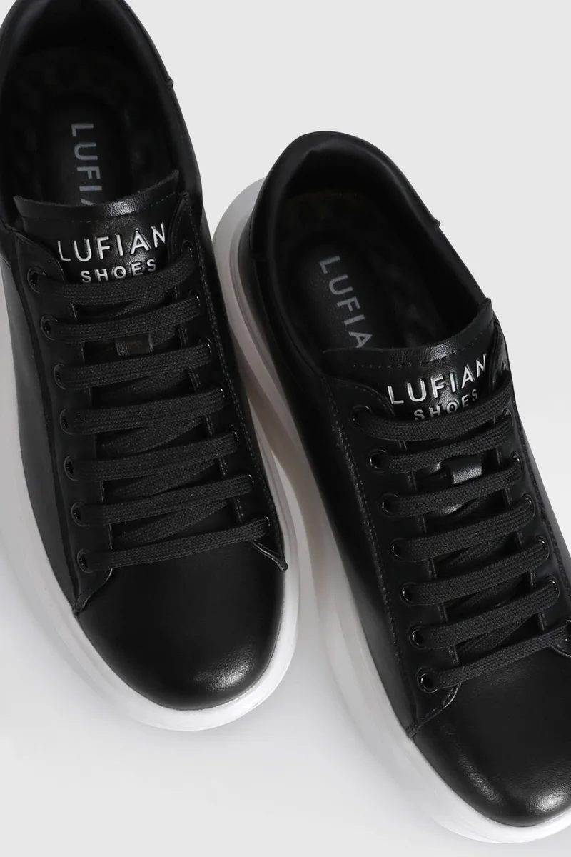لوفيان Gage Men's Leather Sneakers Black