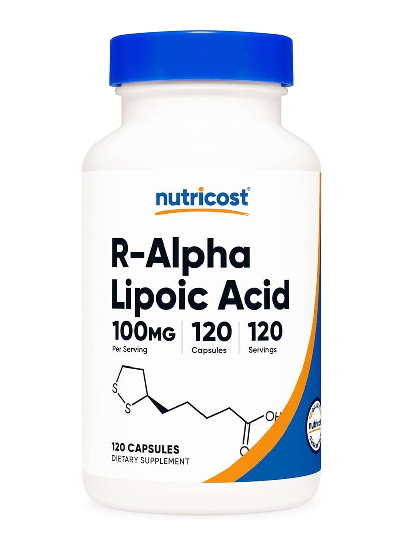 حمض رالفا ليبويك 100 ملجم، 120 كبسولة - Image 1
