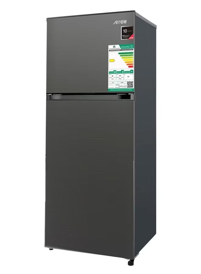 ARROW Energy Saving Double Door Gross Capacity-412 Liters (14.6 Cubic Feet)Freezer ,Glass Shelves, Safety Lock And Key, Low Noise, Energy Saving, Fast Cooling RO-585RNS - Image 1