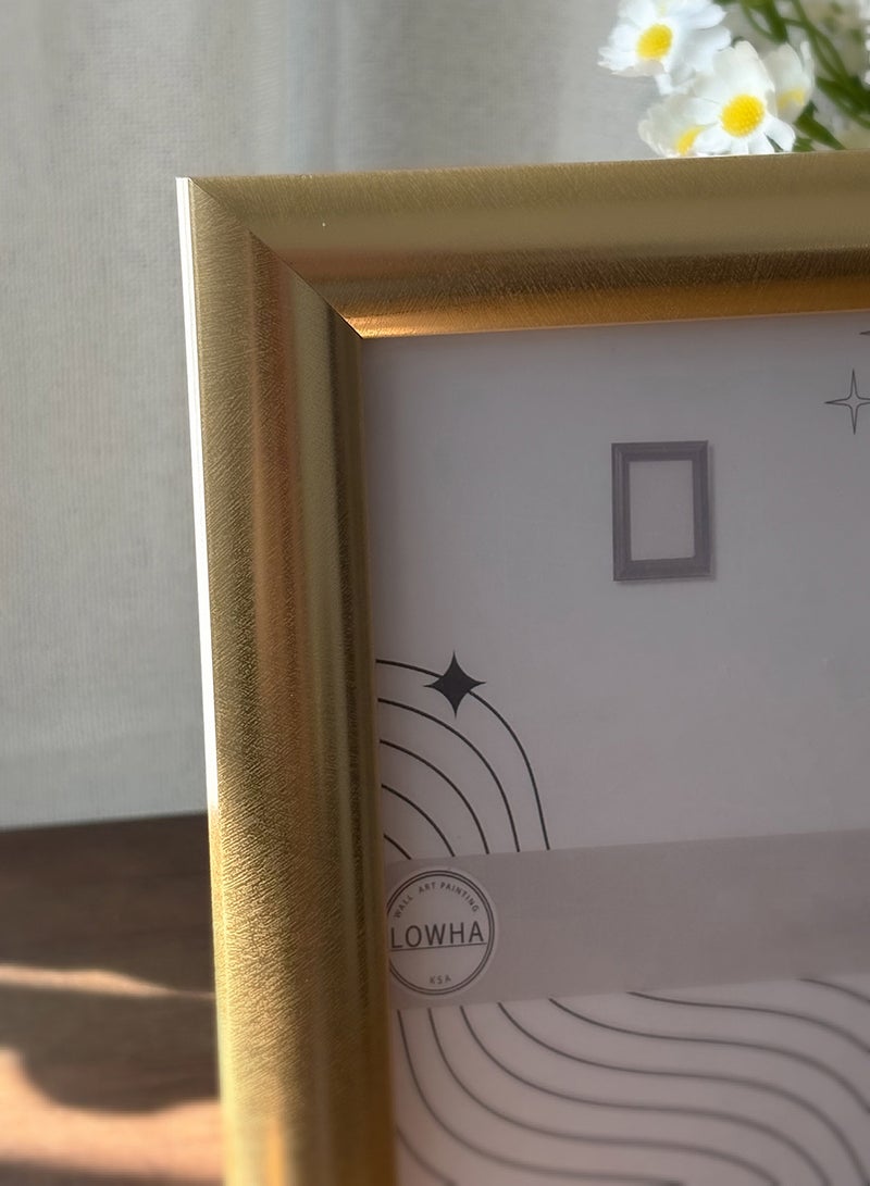 LOWHA Ornate Tabletop Picture Photo Frame with MDF Backing Includes Built-in Stand and Acrylic Front  - Image 2