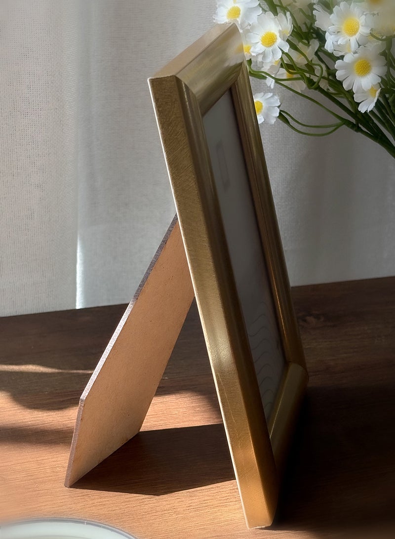 LOWHA Ornate Tabletop Picture Photo Frame with MDF Backing Includes Built-in Stand and Acrylic Front  - Image 5