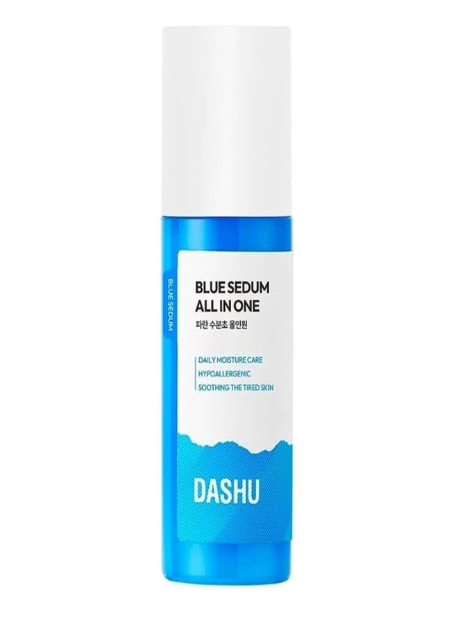 DASHU Blue Sedum Moist All-in One | Hydrating Moisturizer Face Cream 8 Types of Hyaluronic Acids | Gentle Face Moisturizer 5.07 fl oz - Image 1