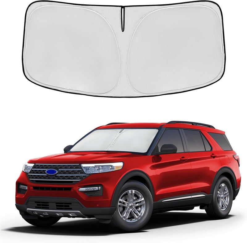 AuyNeas Windshield Sun Shade for Ford Explorer 2020-2024 - Image 1
