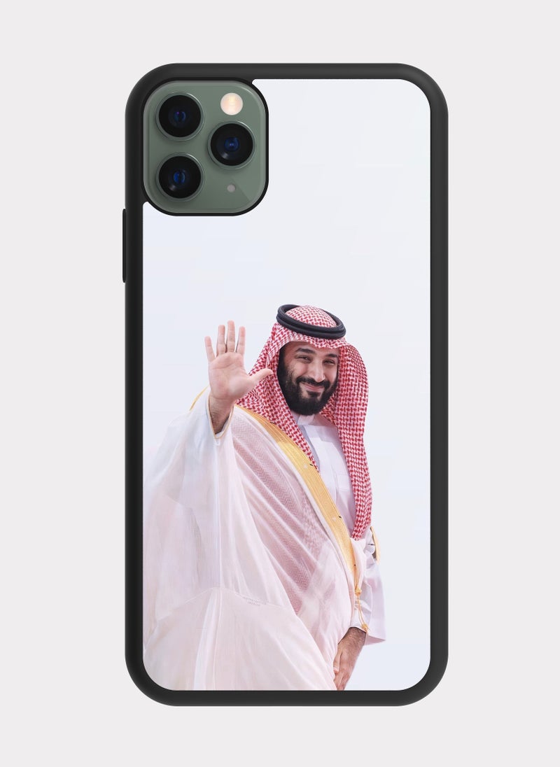 بكسلات كفر ايفون 11 برو ماكس ولي العهد محمد ابن سلمان ابيض احمر - Image 1