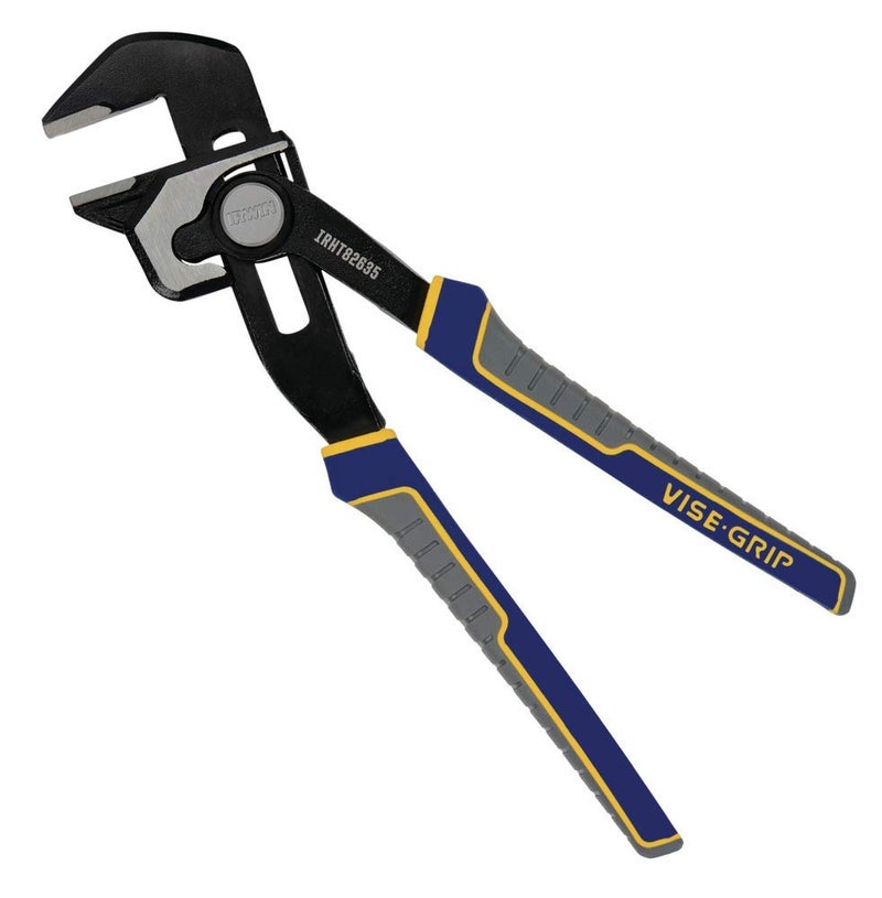 IRWIN VISE-GRIP Adjustable Pliers, Plumbing, Tongue & Groove, 8-Inch (IRHT82635) - Image 1