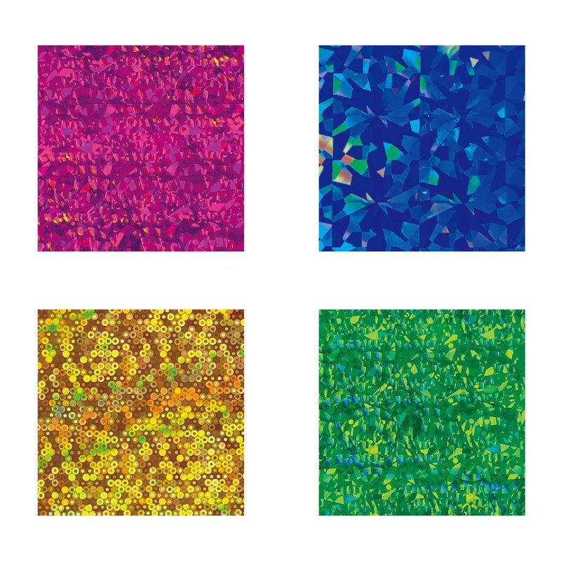 Avenir - Foil Art - Space Multicolour | Easy, mess-free and fun! Convenient carry handle and beautiful illustrations | Peel off the stickers | Convenient carry handle  | Ages 3+ - Image 3