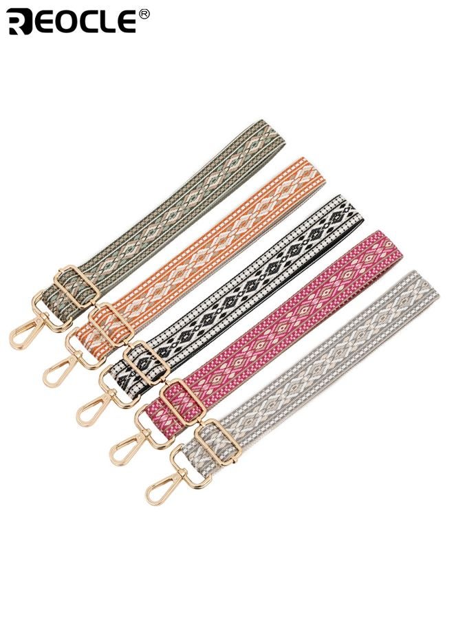 REOCLE Purse Strap Replacement with Adjustable Length and Crossbody Design Handbag Shoulder Strap with Secure Clasp for Women Purse Accessory - Image 3