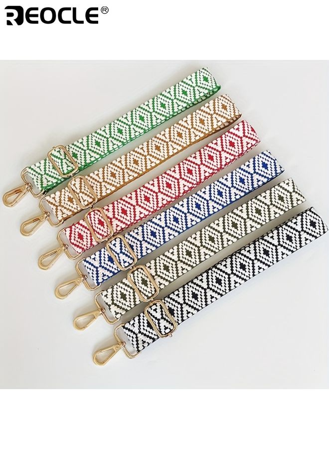 REOCLE Purse Strap Replacement with Adjustable Length and Crossbody Design Handbag Shoulder Strap with Secure Clasp for Women Purse Accessory - Image 5