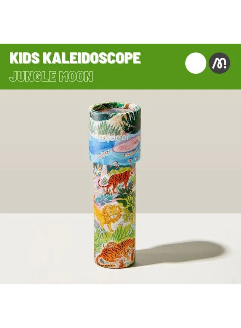 MiDeer Kaleidoscope for Kids – Jungle Moon Theme | Durable Optical Toy with Vibrant Patterns, Portable Sensory & Visual Development Toy for Toddlers and Children Ages 3+ - Image 3