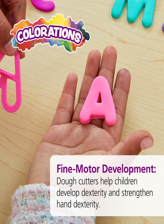 Colorations Alphabet & Number Dough Cutter Set - 41 Pieces - Image 4