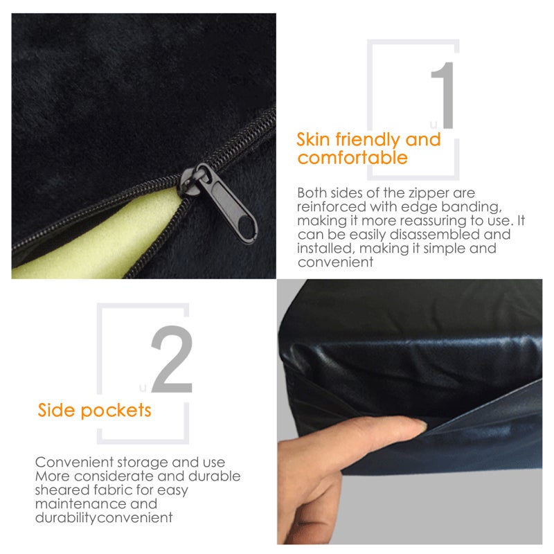 U-shaped Pillow for Lash Extensions Sponge Pillow Eyelash Extension Neck Support Pillow - Image 3
