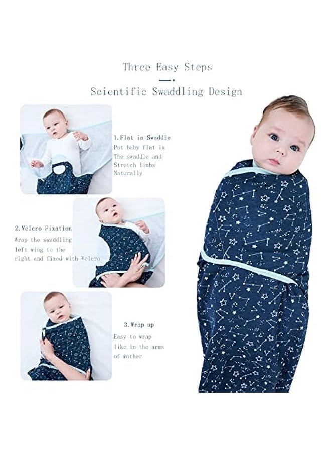 Soft Cotton Baby Sleep Sack 3 Pack Medium(3-6 Month), Swaddle Wrap for Newborn and Infant, Adjustable Swaddle Set for Boy and Girl, Space Design - pzsku/Z898EBF27A29DDC02ADB6Z/45/_/1733906614/26cf7ff7-c1cd-4dd5-b255-93b1485030af