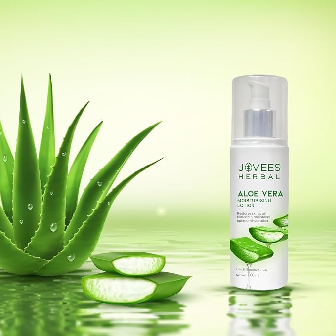 Jovees Aloe Vera Moisturising Lotion (100ml) - Image 3