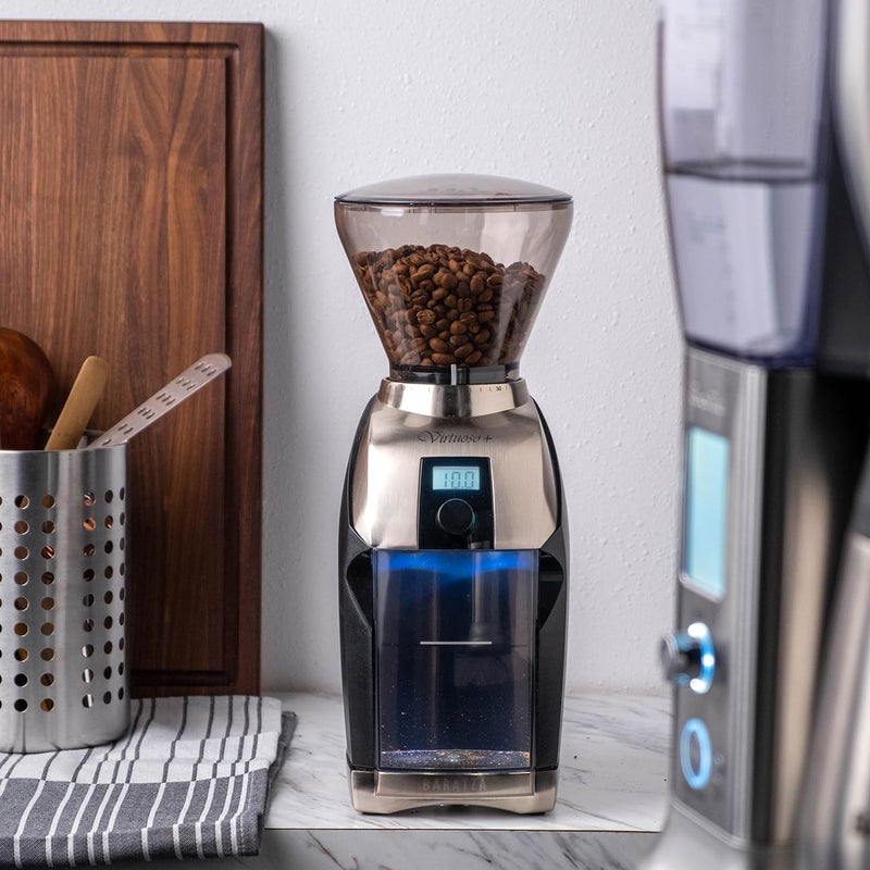 BARATZA Baratza Virtuoso+ Coffee Grinder ZCG587BLK, Black  - Image 4