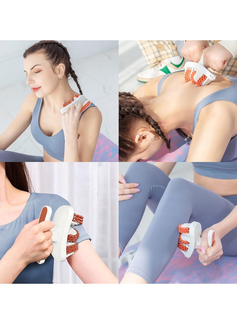 Ru syanl Anti Cellulite Massager Manual Muscle Massage Roller Ring Multifunctional Detachable Leg Beautifier for Leg Neck Arm and Buttocks  - Image 4