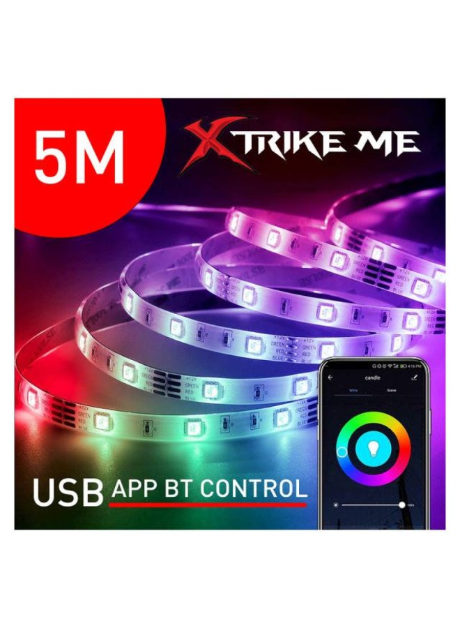 XTRIKE ME Xtrike Me RGB LED Strip - 5 m - HT-5050 B5 - Image 3