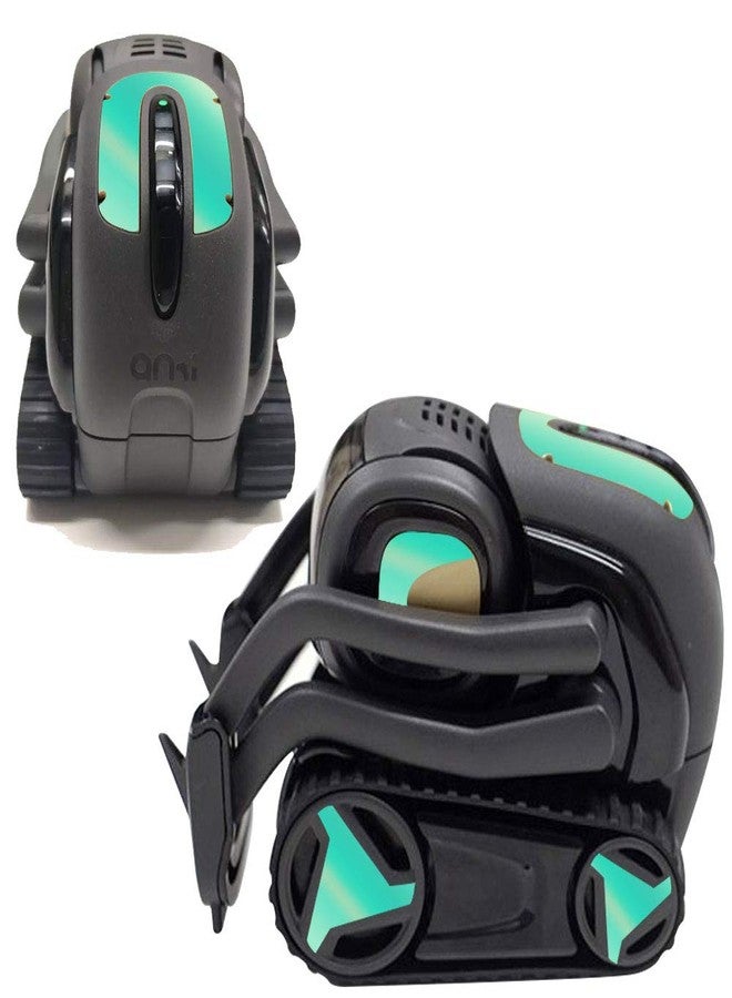 اي بس سي طقم تزيين واقي شاشة وجه روبوت فيكتور من IPG يتضمن مجموعة عجلات وهيكل، 7 ملصقات، و2 واقي شاشة (أزرق مرجاني). - Image 5