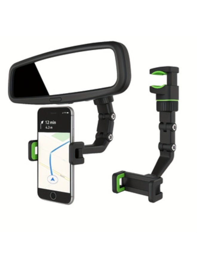 Universal Rotatable Phone Stand – Car Mount and Guitar Holder, L-Shaped Design, Portable and Foldable, Supports Music & Navigation - Image 1