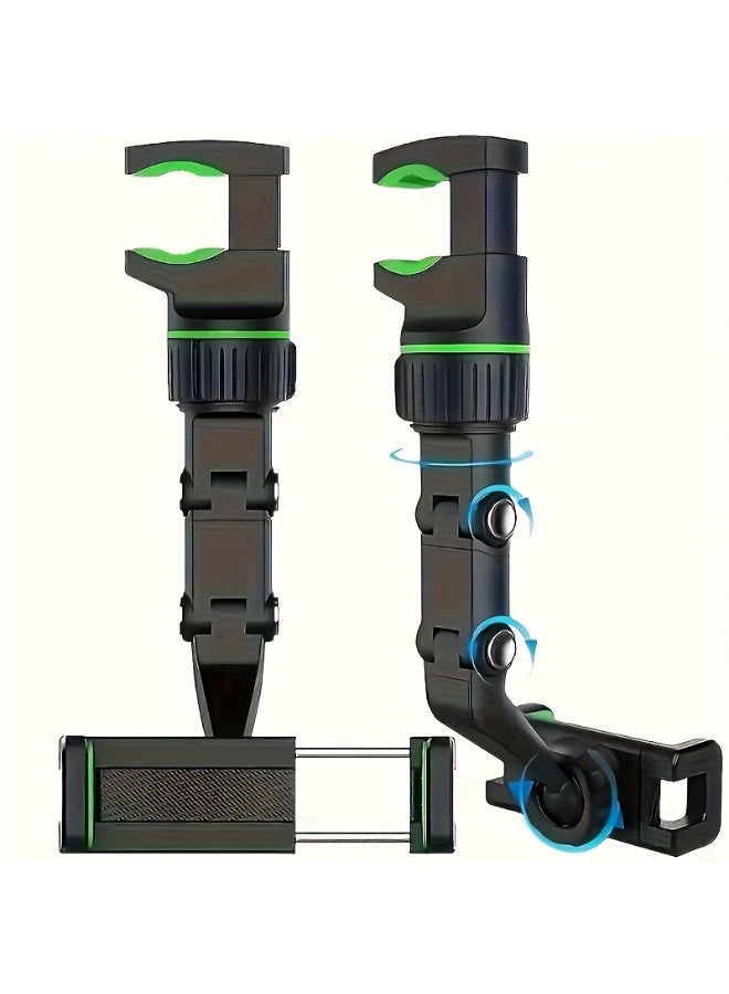 Universal Rotatable Phone Stand – Car Mount and Guitar Holder, L-Shaped Design, Portable and Foldable, Supports Music & Navigation - Image 4