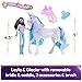 Unicorn Academy Layla Glacier Power of Friendship Set Easter Gifts Idea Dolls Unicorn Toys Includes Translucent Saddle 2 Power Accessories - Image 4