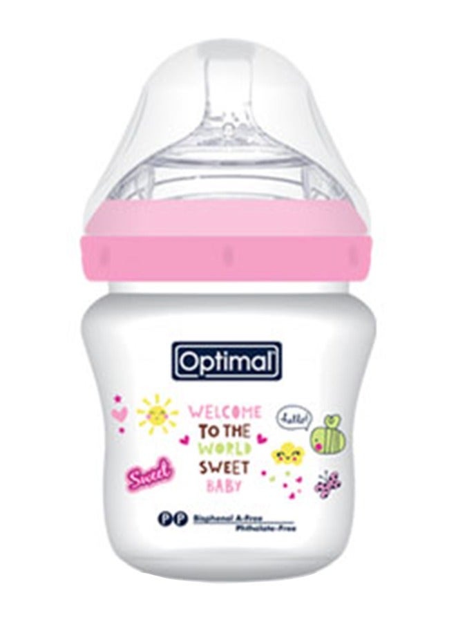 Optimal زجاجة رضاعة ماميلا بنظام مزدوج مضاد للمغص، 210 مل، من عمر 0 أشهر فما فوق، أزرق - Image 2