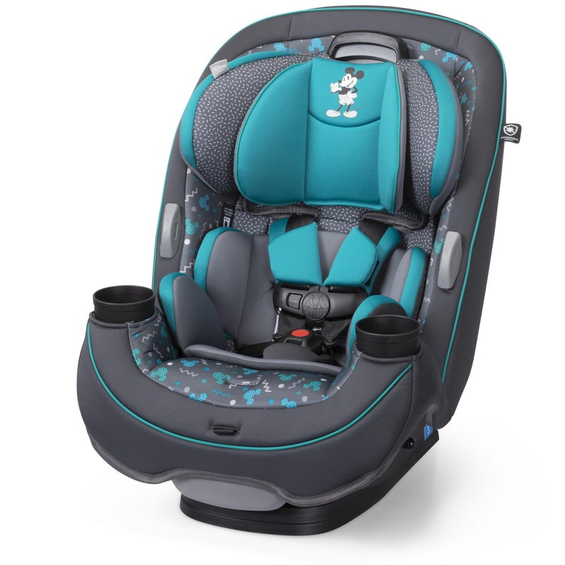 Disney Grow and Go Convertible Car Seat, Rear Facing 5-40 pounds, Forward Facing 30-65 pounds, Booster 40-100 lbs, Convert from Infant to Toddler, Mickey Sprinkle - Image 1