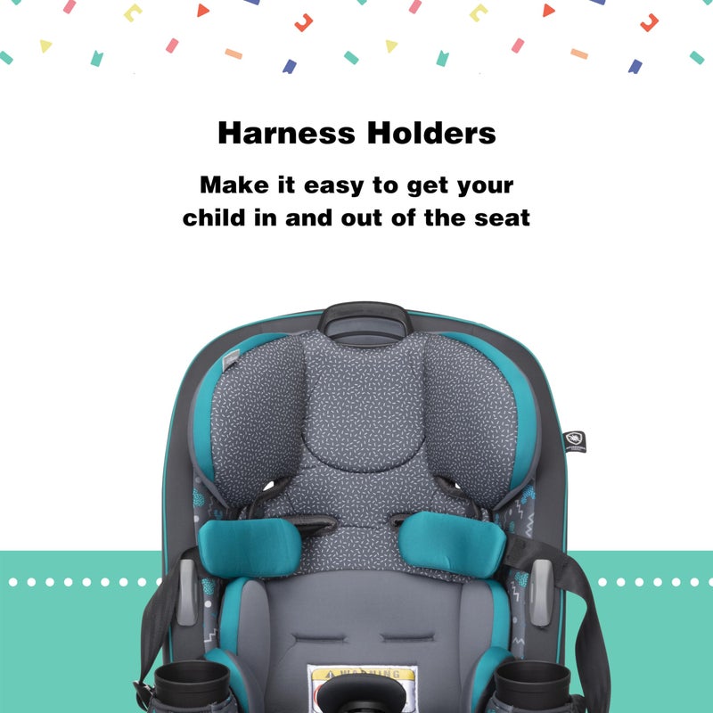 Disney Grow and Go Convertible Car Seat, Rear Facing 5-40 pounds, Forward Facing 30-65 pounds, Booster 40-100 lbs, Convert from Infant to Toddler, Mickey Sprinkle - Image 4