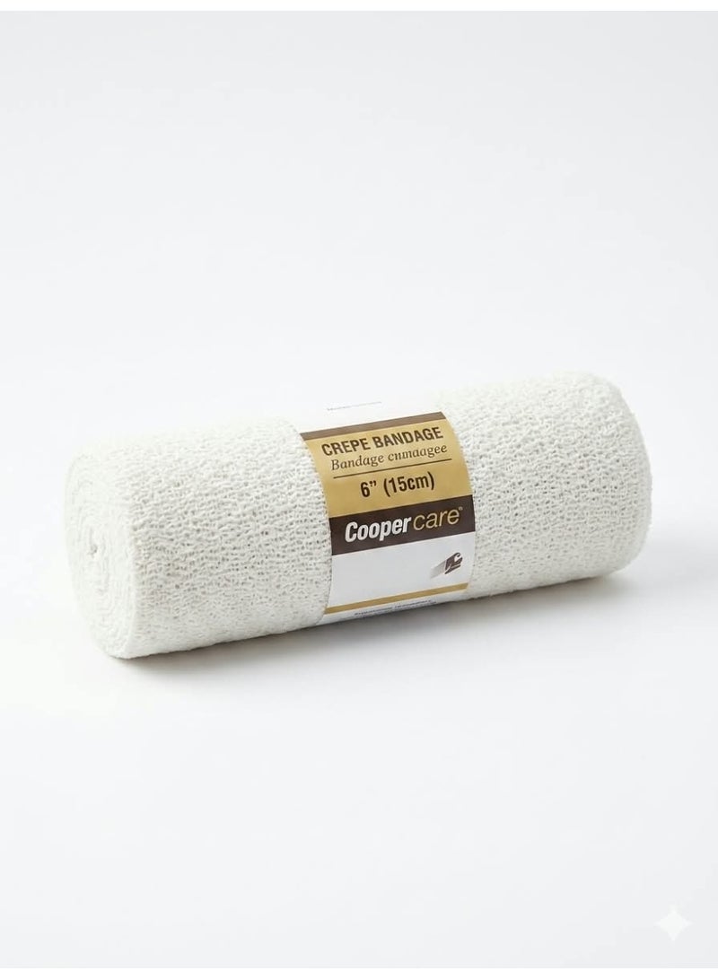 Cooper Care Elastic Crepe Bandage, 15cm (6 Inch)