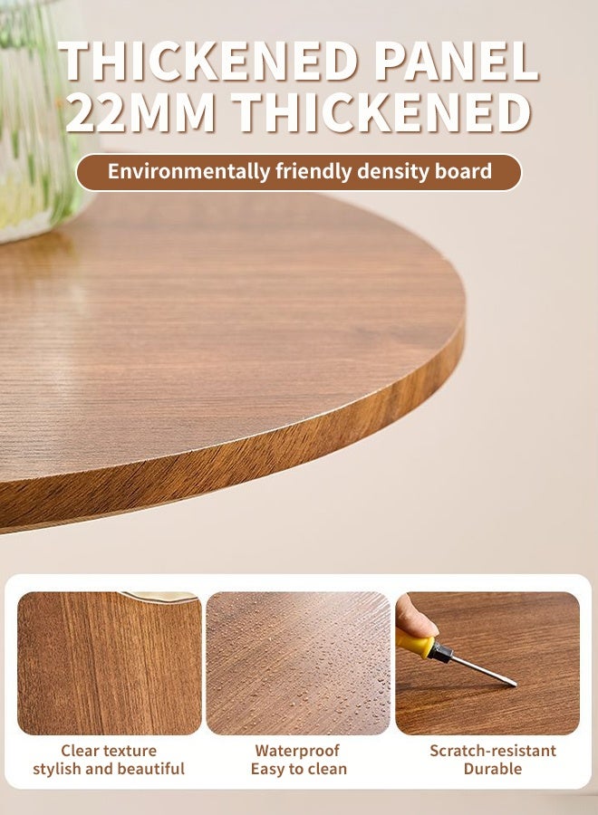Generic Sofa Side Table, Minimalist Modern End Table, Coffee Table with Spherical Base, Sophisticated Accent Table for Home, Office, Apartment, Cafe  - Image 5