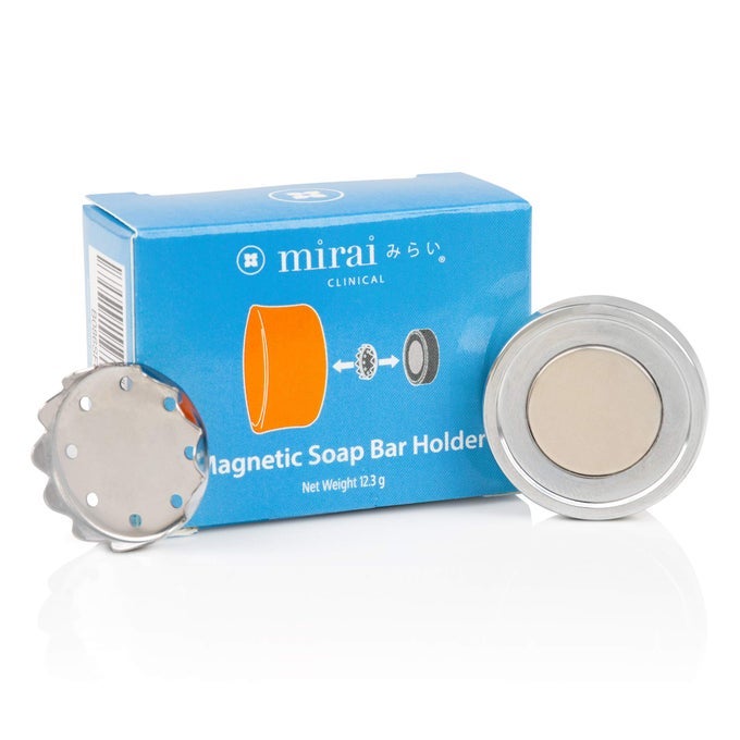 CLINICAL MAGNETIC SOAP HOLDER FOR SHOWER WALL STAINLESS STEEL SAVERS FOR BAR SOAP EASY CLEAN MAGNETIC SOAP BAR HOLDER SELF DRAINING WALL MOUNT SOAP TRAY FOR SHOWER BATHROOM KITCHEN SINK