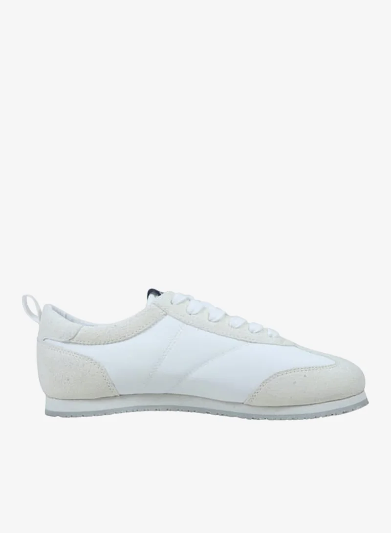 GAP Women's Panelled Sneakers with Lace-Up Closure - MIAMI