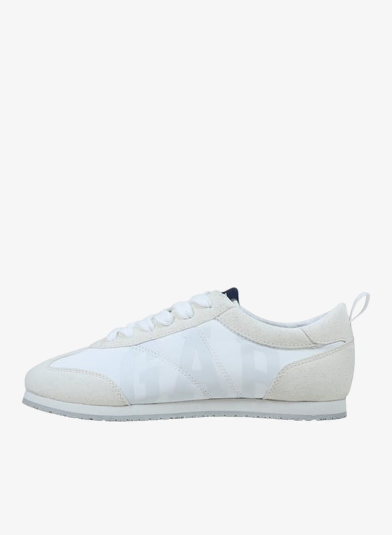 GAP Women's Panelled Sneakers with Lace-Up Closure - MIAMI - Image 1